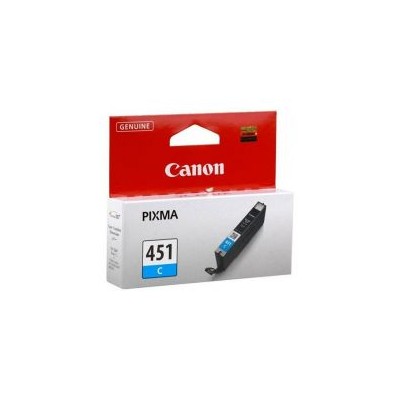 Cartouche Jet d'encre Canon Original CLI-451 - Cyan