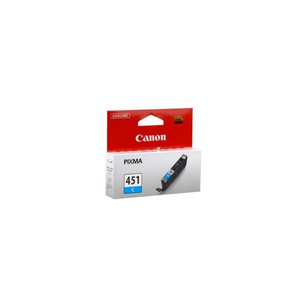 Cartouche Jet d'encre Canon Original CLI-451 - Cyan