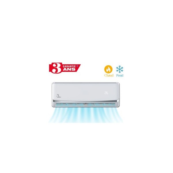 Climatiseur Inverter COALA 12000 BTU Chaud / Froid - Garantie 3 ans