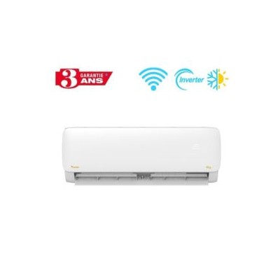 Climatiseur Condor Inverter Smart 9000 BTU Chaud/Froid -Blanc