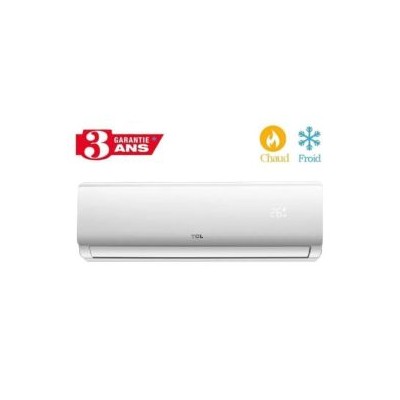 Climatiseur INVERTER TCL TROPICALISÉ T3 Chaud Froid 9000BTU - Garantie 3ans
