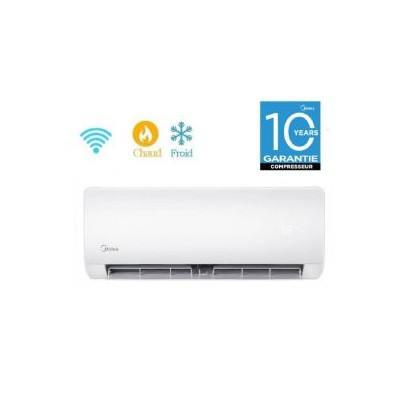 Climatiseur Midea Smart 12000 BTU Chaud & Froid - Garantie 3ans