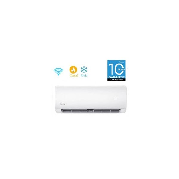 Climatiseur Midea Smart 12000 BTU Chaud & Froid - Garantie 3ans