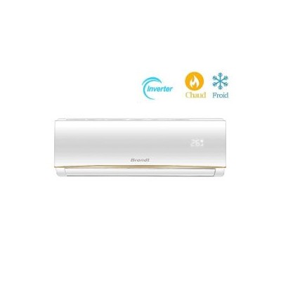 Climatiseur BRANDT 12000 BTU Inverter CHAUD/FROID - Blanc