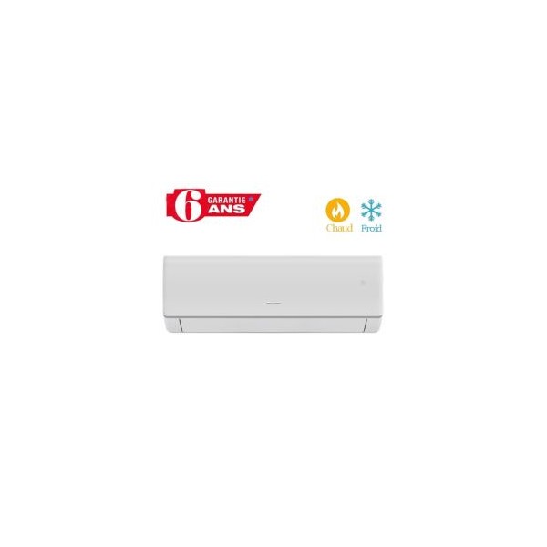 Climatiseur Inverter GREE Tropicalisé 9000 BTU Chaud/Froid Smart - Blanc
