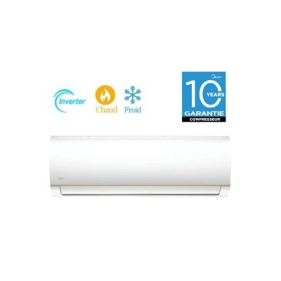 Climatiseur Midea INVERTER Chaud Froid 12000 BTU - Garantie 3ans