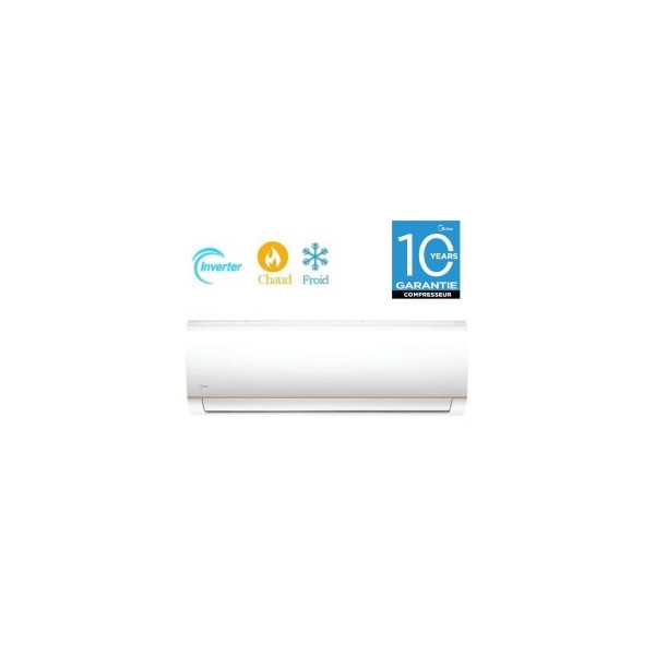 Climatiseur Midea INVERTER Chaud Froid 12000 BTU - Garantie 3ans
