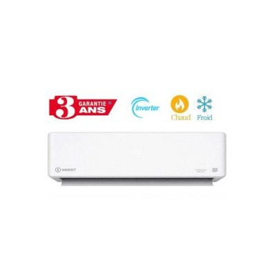 Climatiseur Indesit 12000 BTU Inverter Chaud/Froid - Garantie 3 Ans