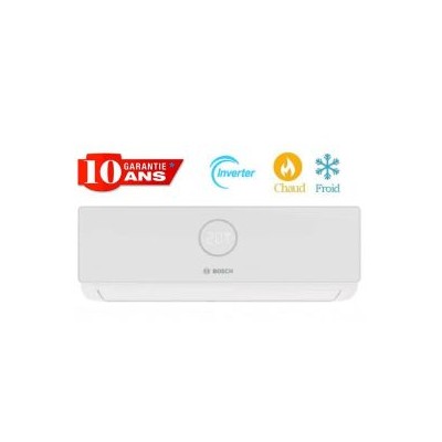 Climatiseur Inverter BOSCH S5000I 12000BTU Chaud/Froid - Garantie 10ans