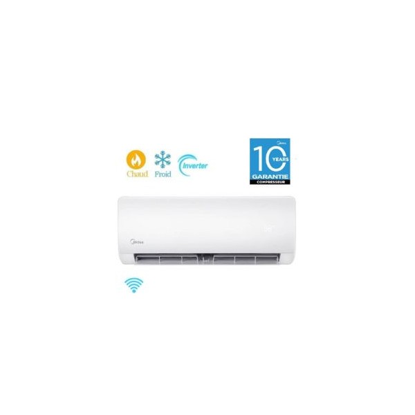 Climatiseur Midea Smart Inverter Chaud & Froid 18000 BTU - Garantie 3 Ans