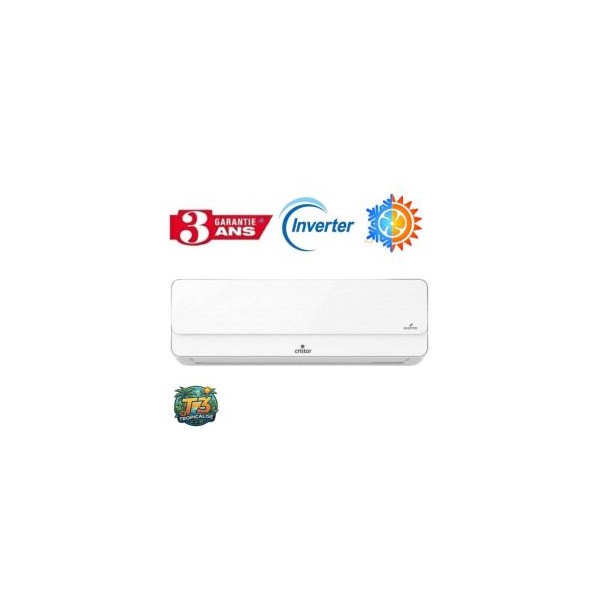 Climatiseur CRISTOR 24000 BTU Inverter Tropicalisé M4I T3 Chaud Froid - Garantie 3 Ans