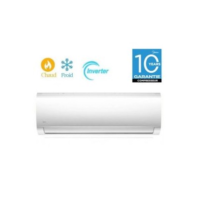 Climatiseur Midea INVERTER Chaud Froid 24000 BTU - Garantie 3ans