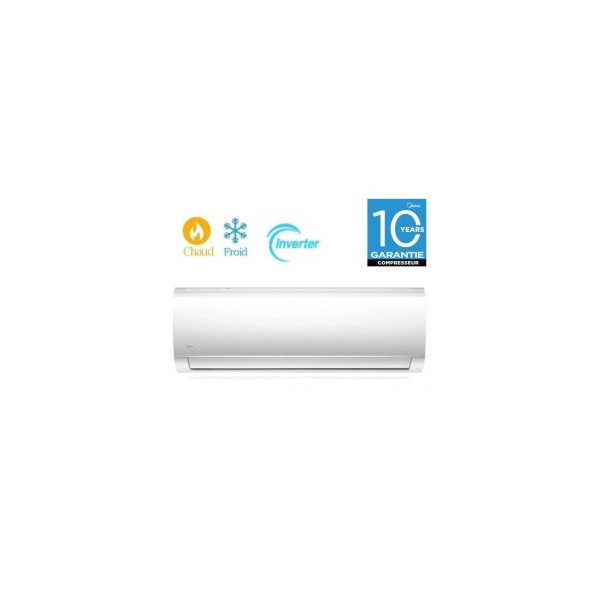 Climatiseur Midea INVERTER Chaud Froid 24000 BTU - Garantie 3ans
