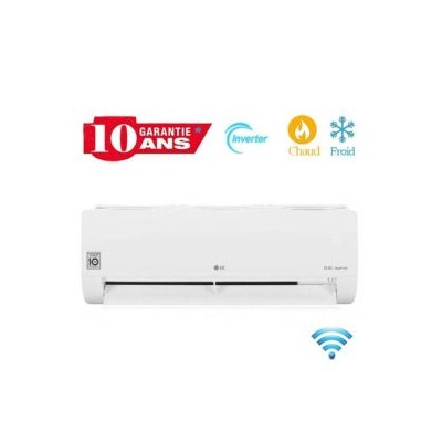 Climatiseur LG Inverter DualCool 24000 BTU Chaud & Froid Tropicalisé