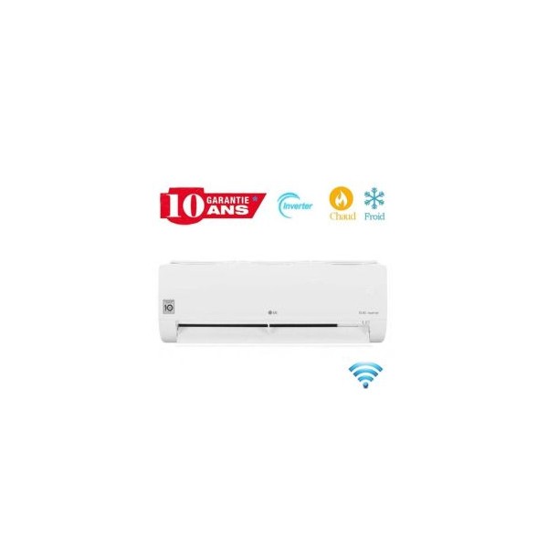 Climatiseur LG Inverter DualCool 24000 BTU Chaud & Froid Tropicalisé