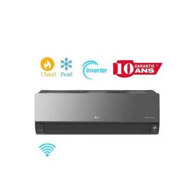 Climatiseur Dual Inverter LG 18000BTU Chaud Froid ARTCOOL Mirror WiFi - Garantie 3ans