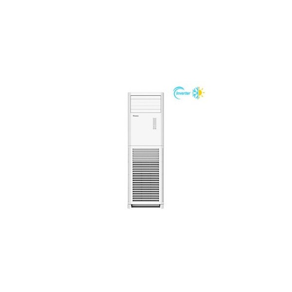 Climatiseur Armoire HISENSE Inverter 48000 BTU Chaud Froid - Blanc