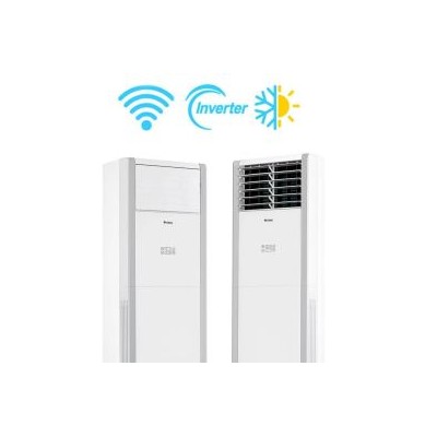 Climatiseur Armoire Inverter GREE 48000 BTU Chaud Froid Smart -Blanc