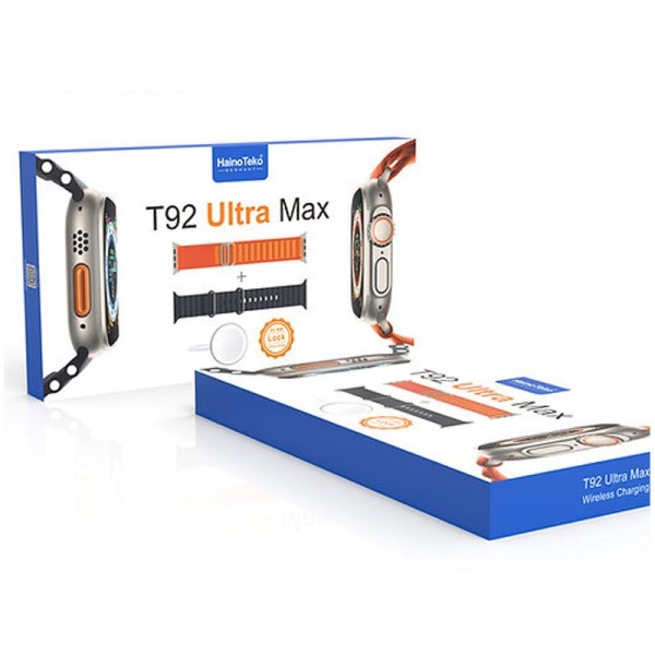 Montre Connectée HAINO TEKO T92 Ultra Max - Orangé